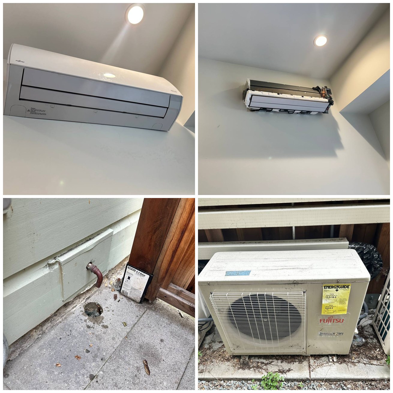 Mini-Split Drain Line Cleaning Restores AC Performance in San Francisco