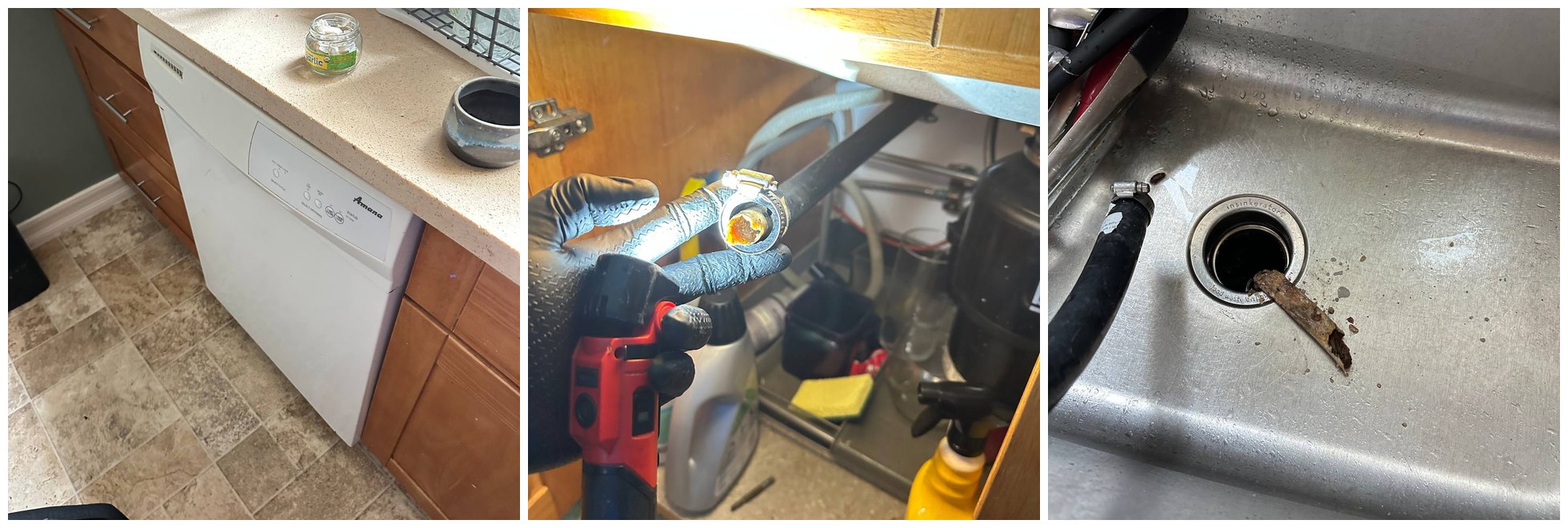 Resolving a Stubborn Dishwasher Drain Blockage in Oakland Homes